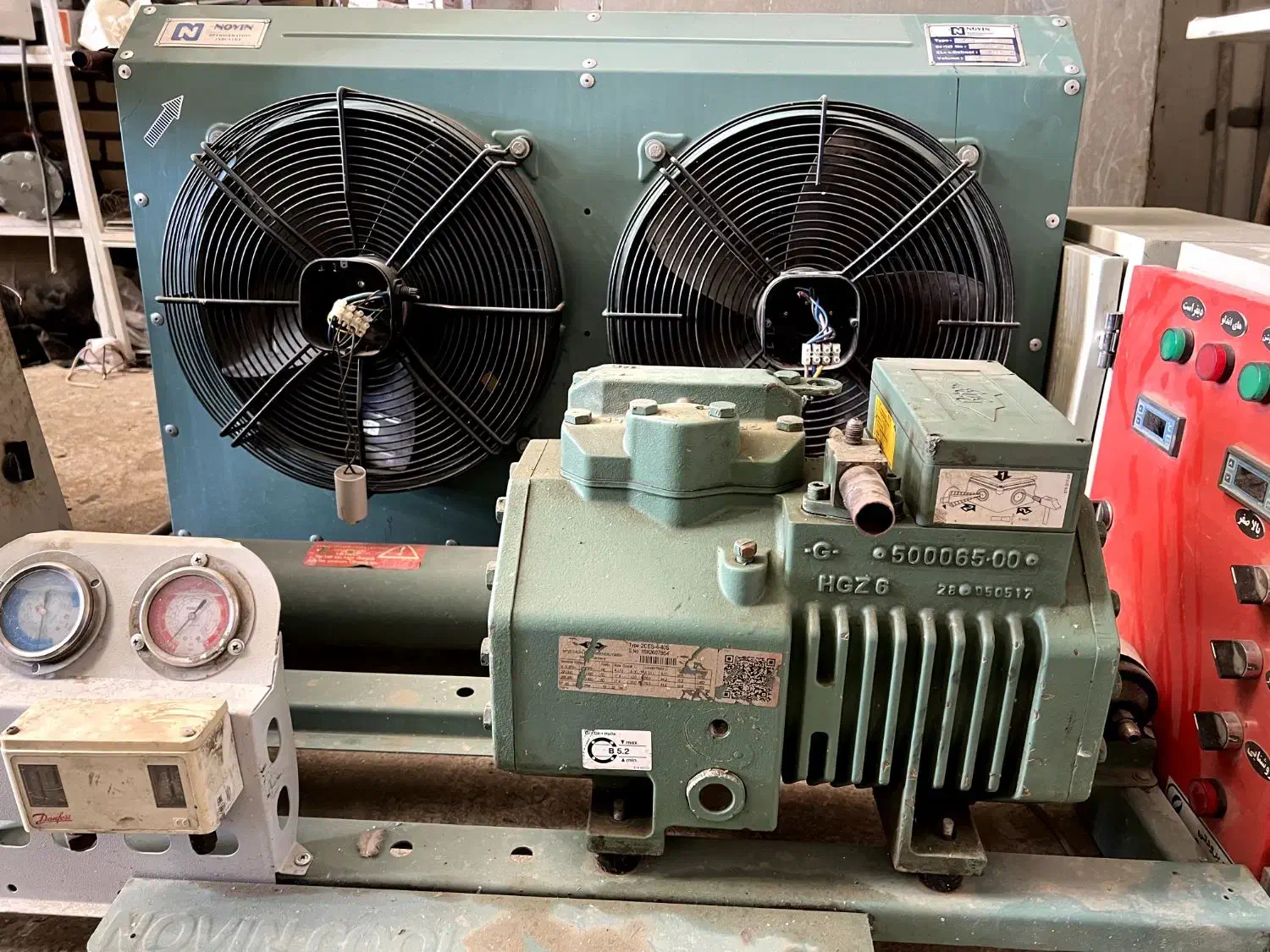 فروش یونیت ۴ اسب بیتزر آلمانی سردخانه|ماشینآلات صنعتی|تهران, وردآورد|دیوار