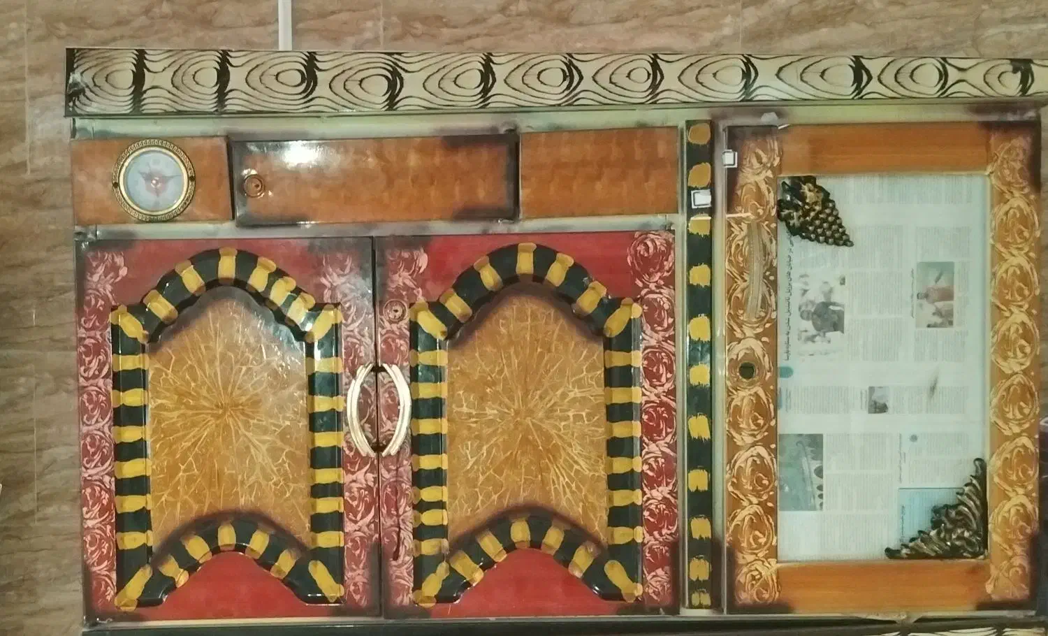 کمد لحافی|جاکفشی، کمد، دراور|ایرانشهر, |دیوار