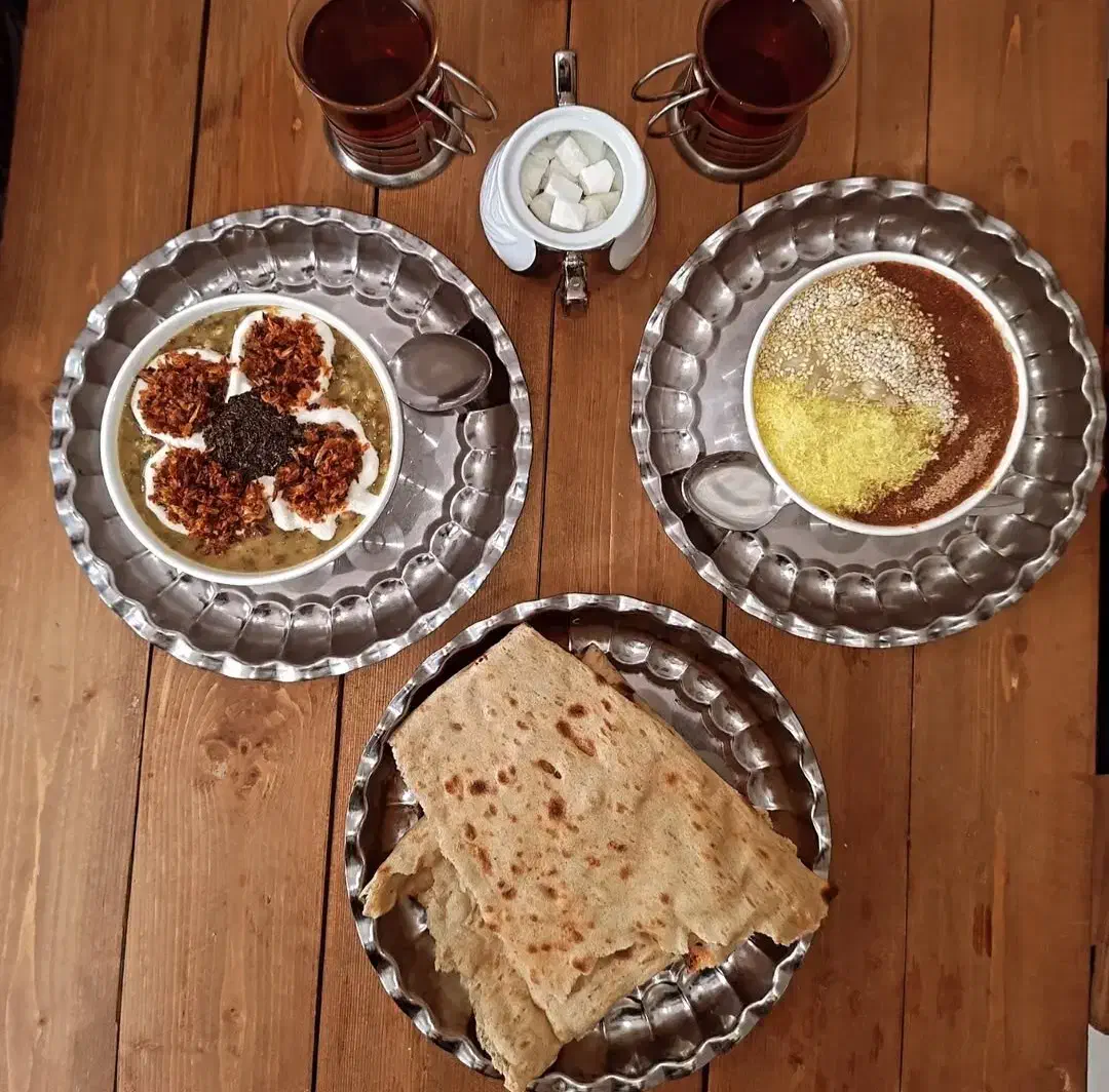 حلیم اش جو اش رشته سنگکی حلوا عربی شله زرد ژله|خوردنی و آشامیدنی|قم, پردیسان|دیوار