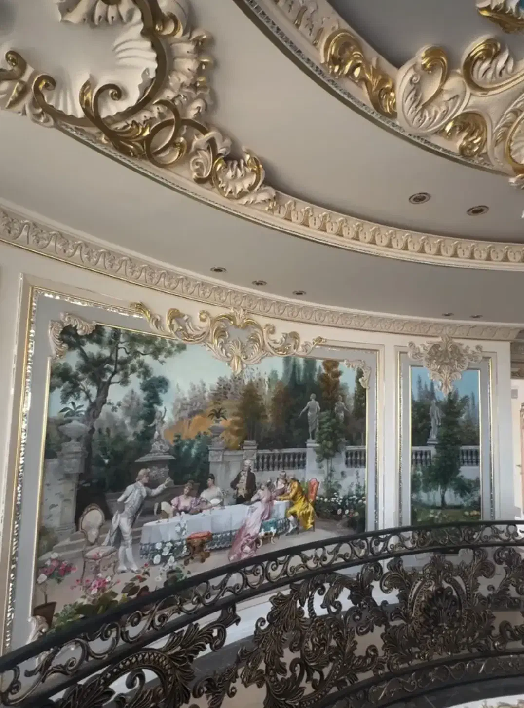 نقاشی و پتینه و تزئینات داخلی ساختمان خانم بینا|خدمات پیشه و مهارت|قم, زنبیل آباد|دیوار