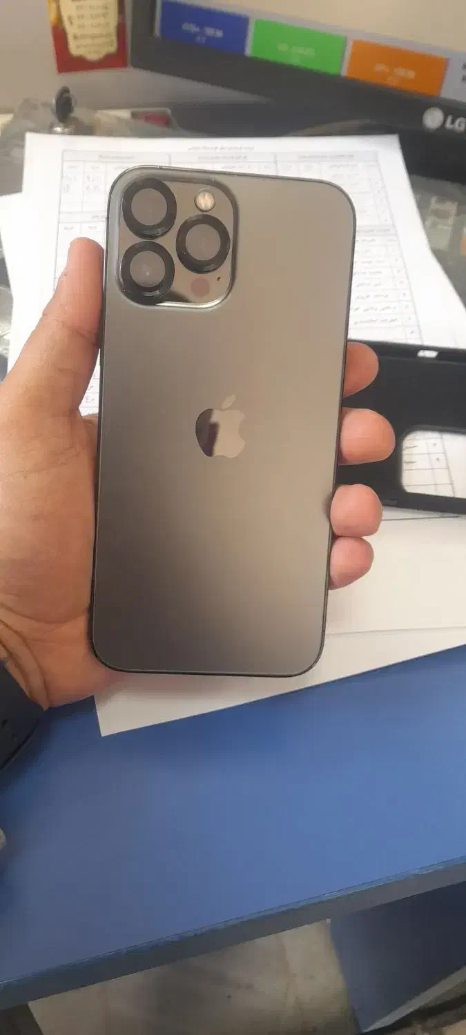 ایفون ۱۳ پرومکس گرافیت ۲۵۶|موبایل|مشکیندشت, |دیوار