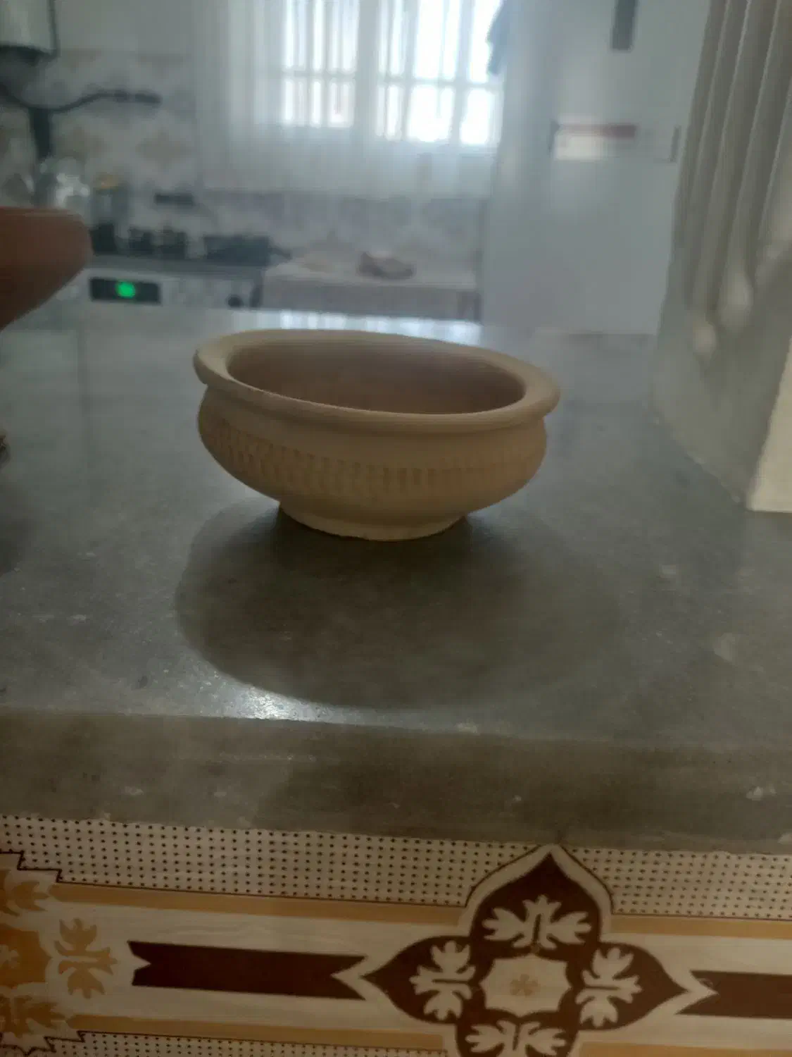 ظرف سفالی برای سبزه|صنایع دستی و سایر لوازم تزئینی|بجنورد, |دیوار