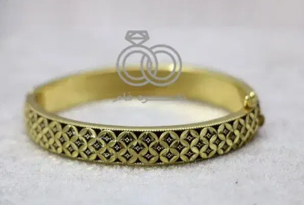 دستبند نقره طرح سیاه قلم|بدلیجات|همدان, |دیوار