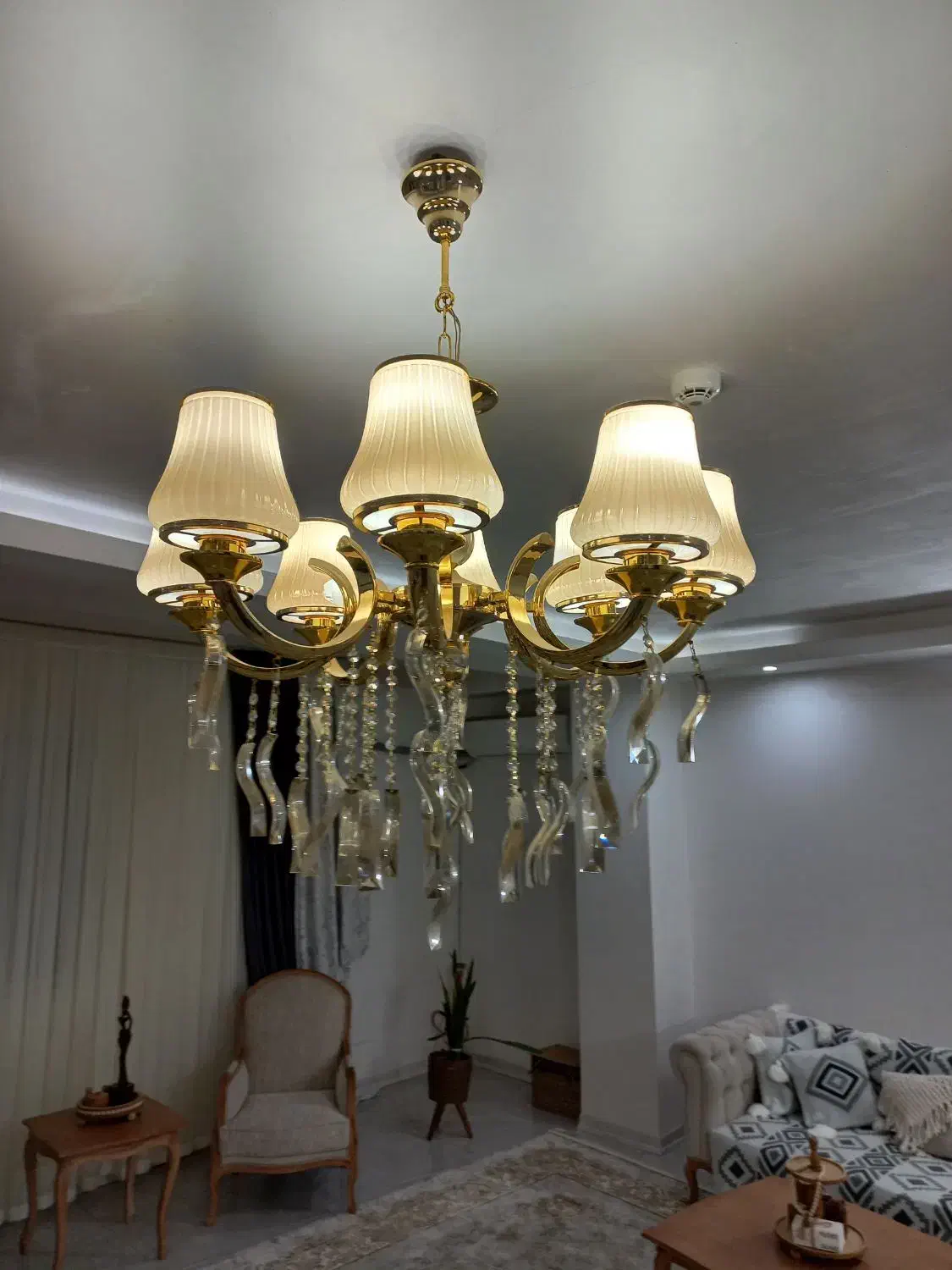 لوستر ست پذیرایی و اشپزخونه|لوستر و چراغ آویز|محمدشهر, شهرک چمران|دیوار