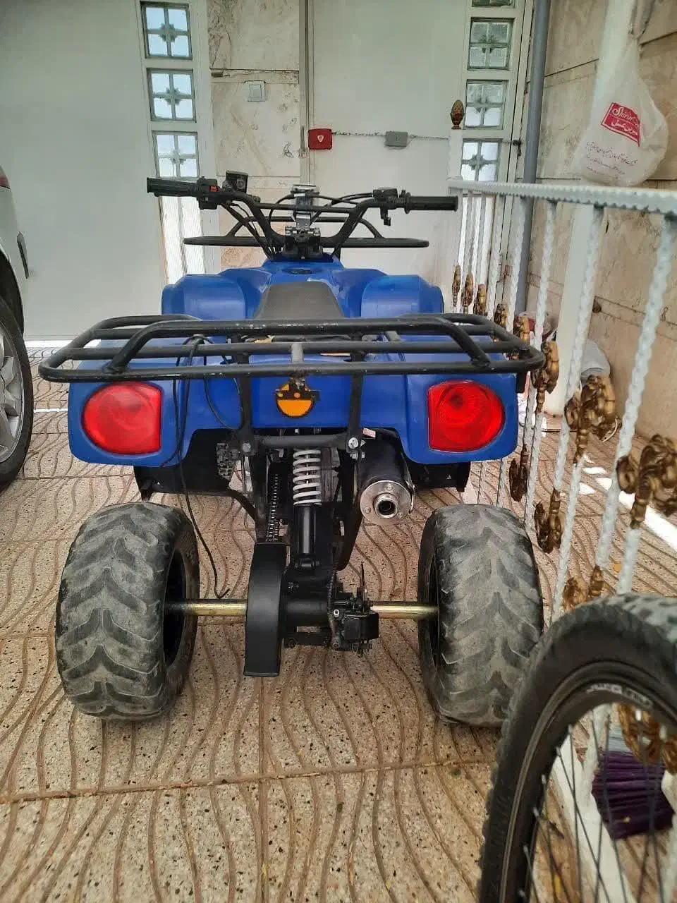 موتور چهارچرخ|موتورسیکلت|شمشک, |دیوار