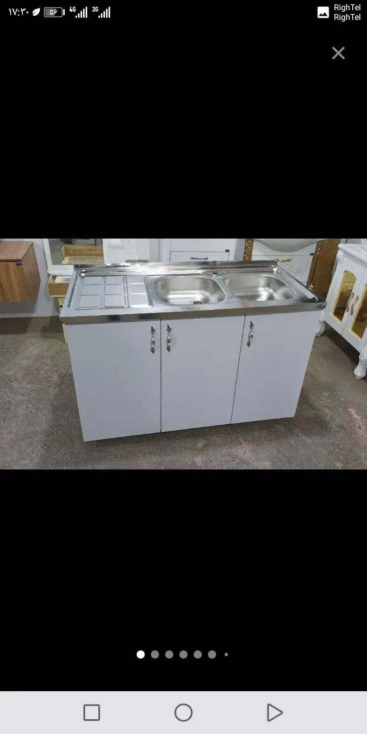 کابینت بدنه فلزی همراه با سینک|مصالح و تجهیزات ساختمان|تهران, آذری|دیوار