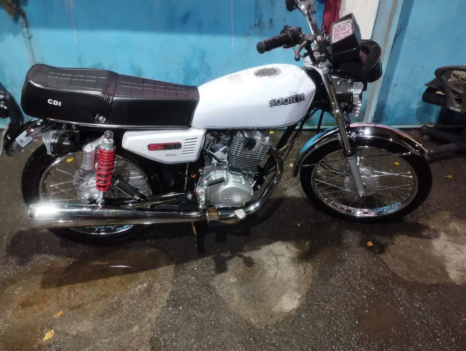 موتور 150 پنج دنده استارتی 403 در حد|موتورسیکلت|شاهینشهر, شهرک گلدیس|دیوار