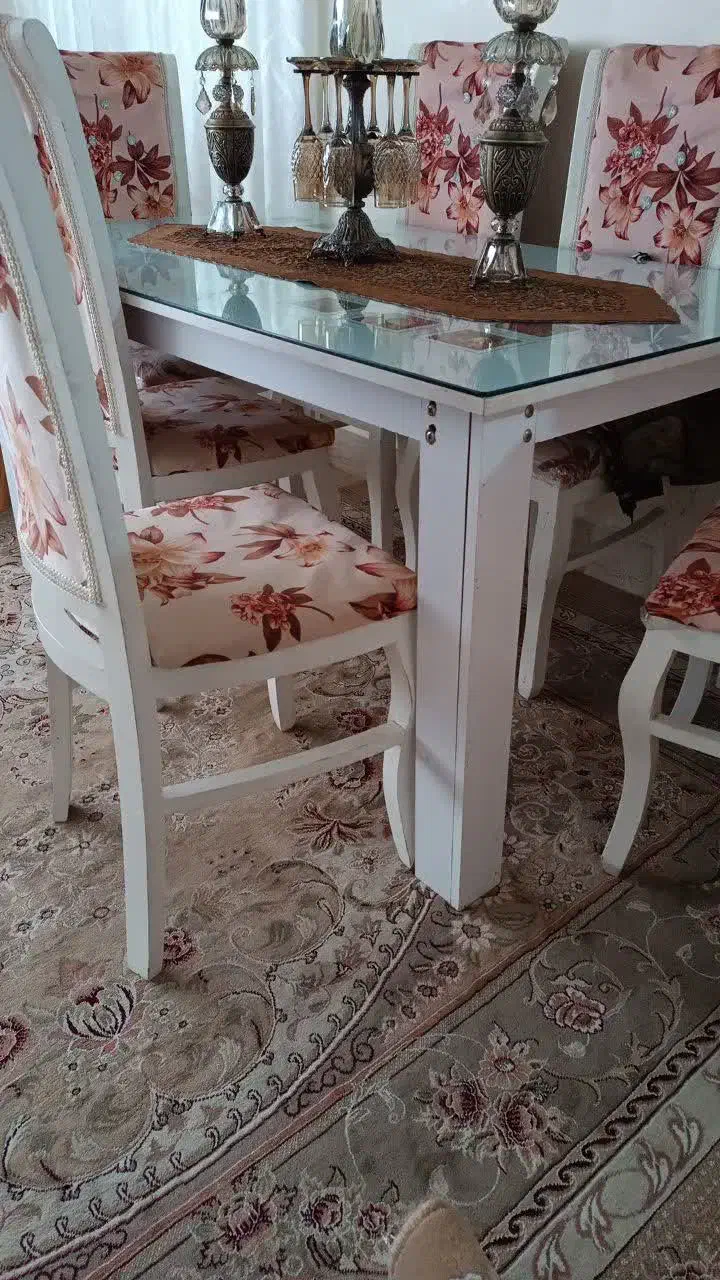 میزناهارخوری۶نفره|میز و صندلی غذاخوری|خرم‌آباد, |دیوار