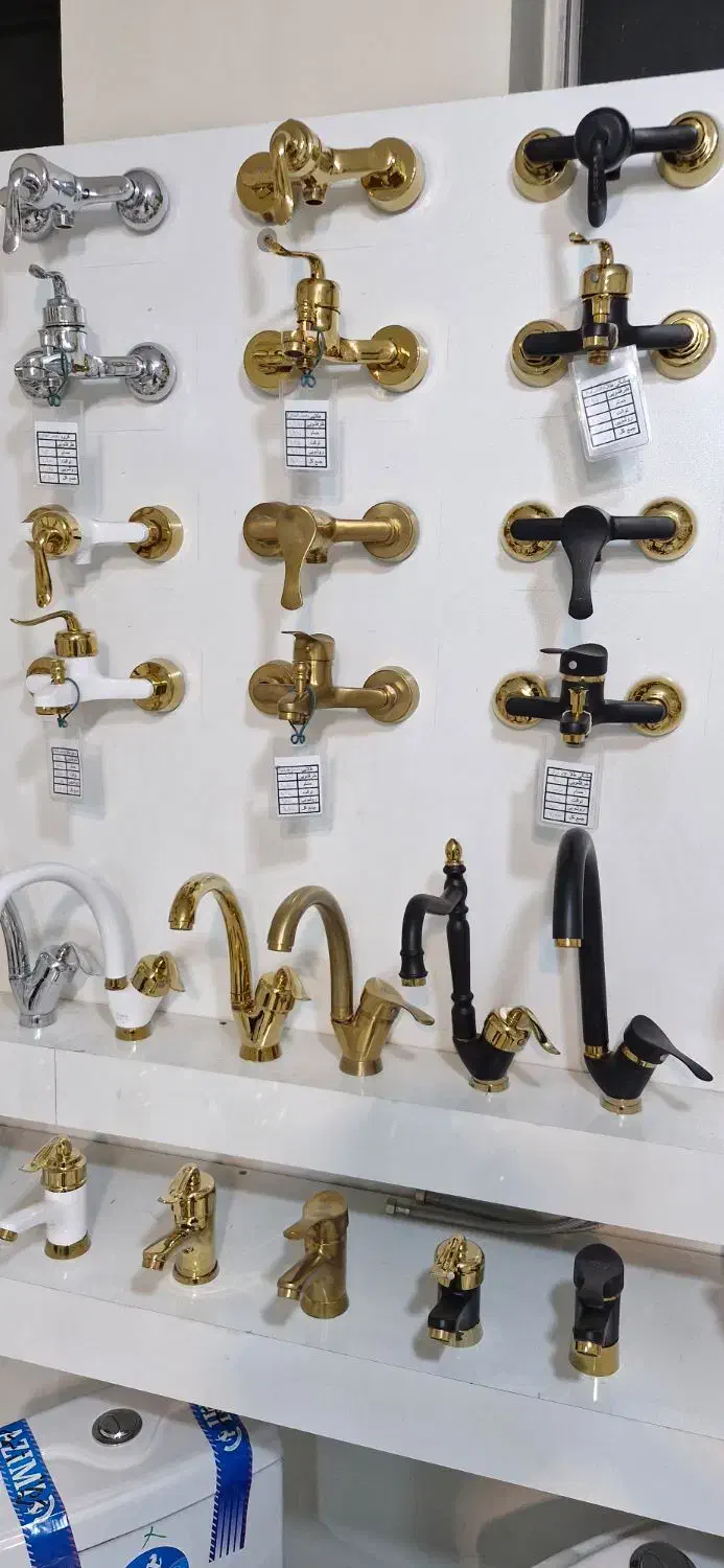 شیرآلات دست کامل*قابلمه پرکن*پایه بلند*شاوری*فنری|عمدهفروشی|مشهد, رستگار|دیوار