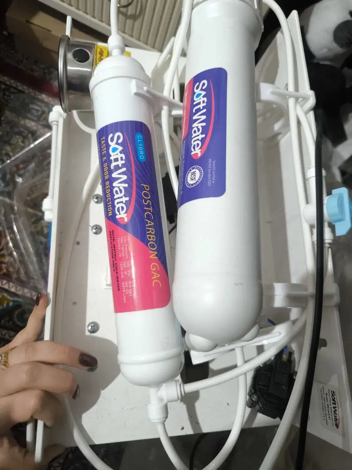 دستگاه تصفیه آب با منبع بزرگ|آبسردکن و تصفیه آب|خرمآباد, |دیوار