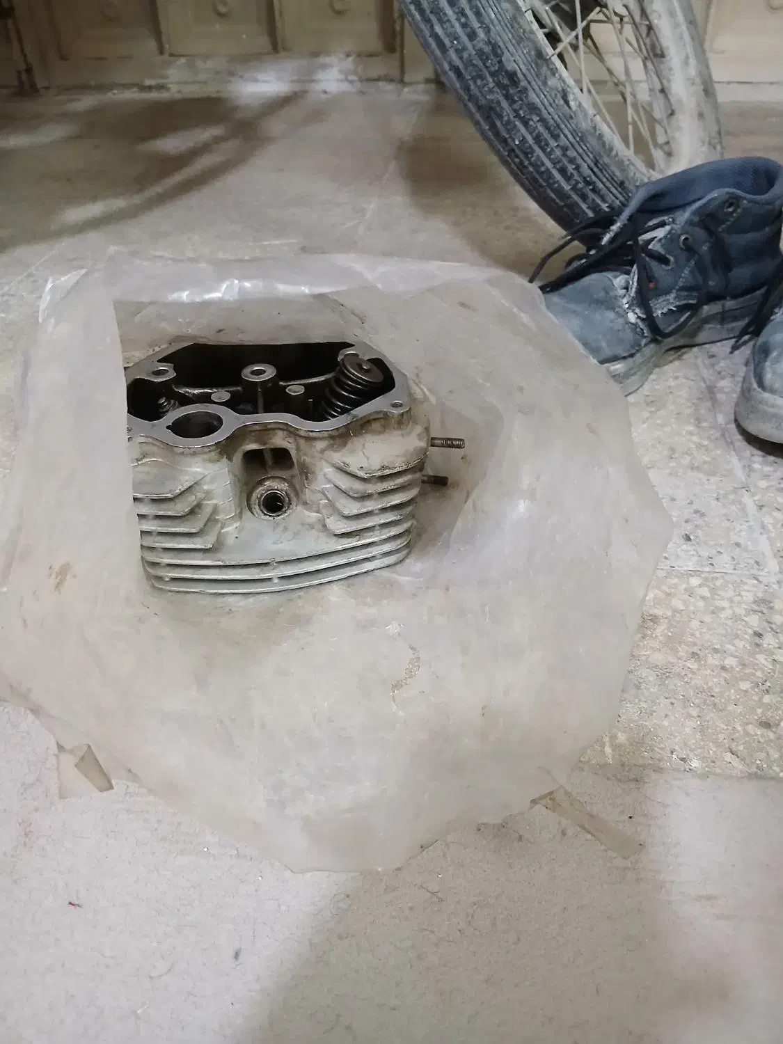 فروش ۱عدد سرسیلندر دست دوم درحد نو سی جی ۱۲۵|قطعات یدکی و لوازم جانبی|کازرون, |دیوار