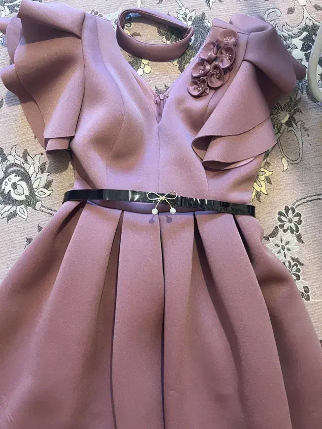 لباس مجلسی عروسکی رنگ کالباسی|لباس|پردیس, فاز ۹|دیوار