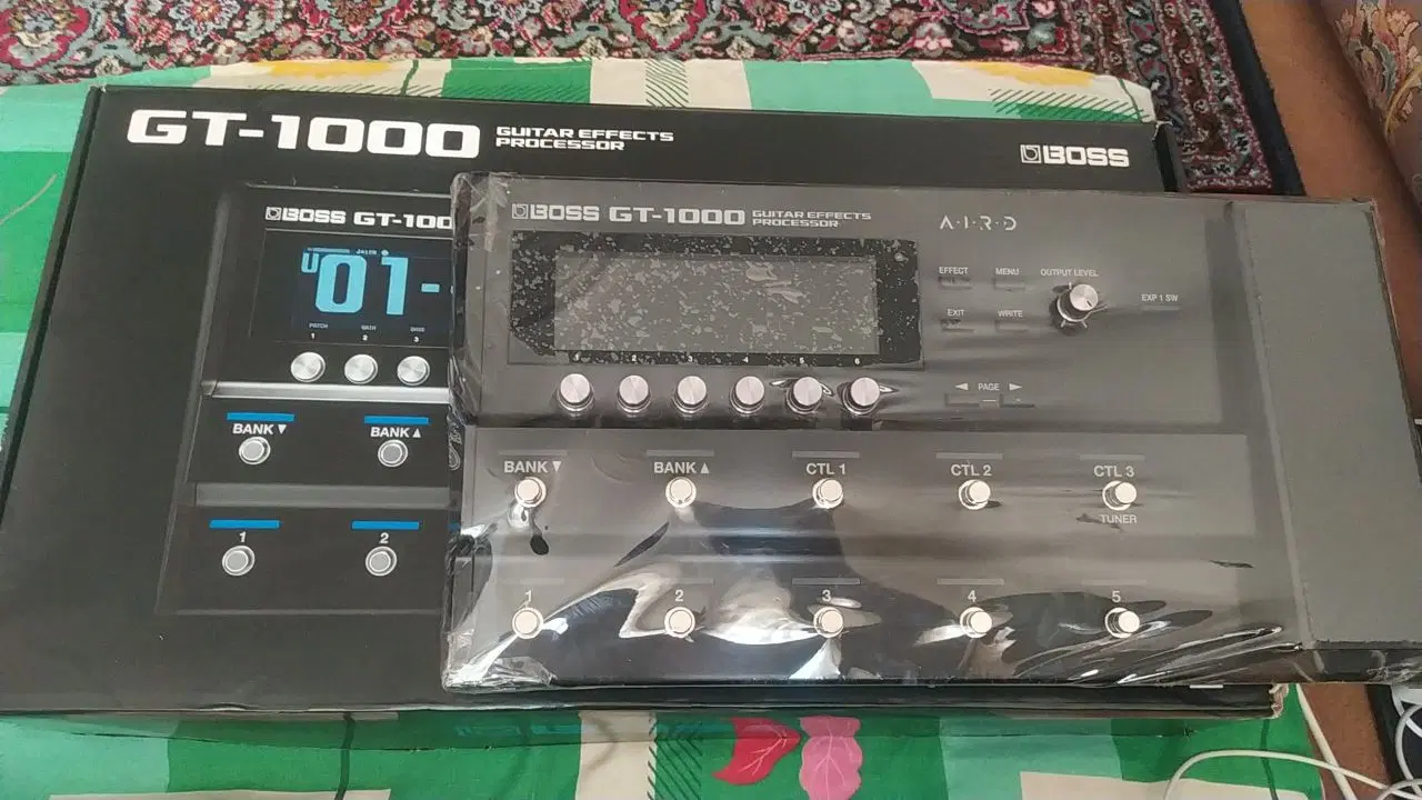 boss gt1000|گیتار، بیس، امپلیفایر|مهاباد (آذربایجان غربی), |دیوار