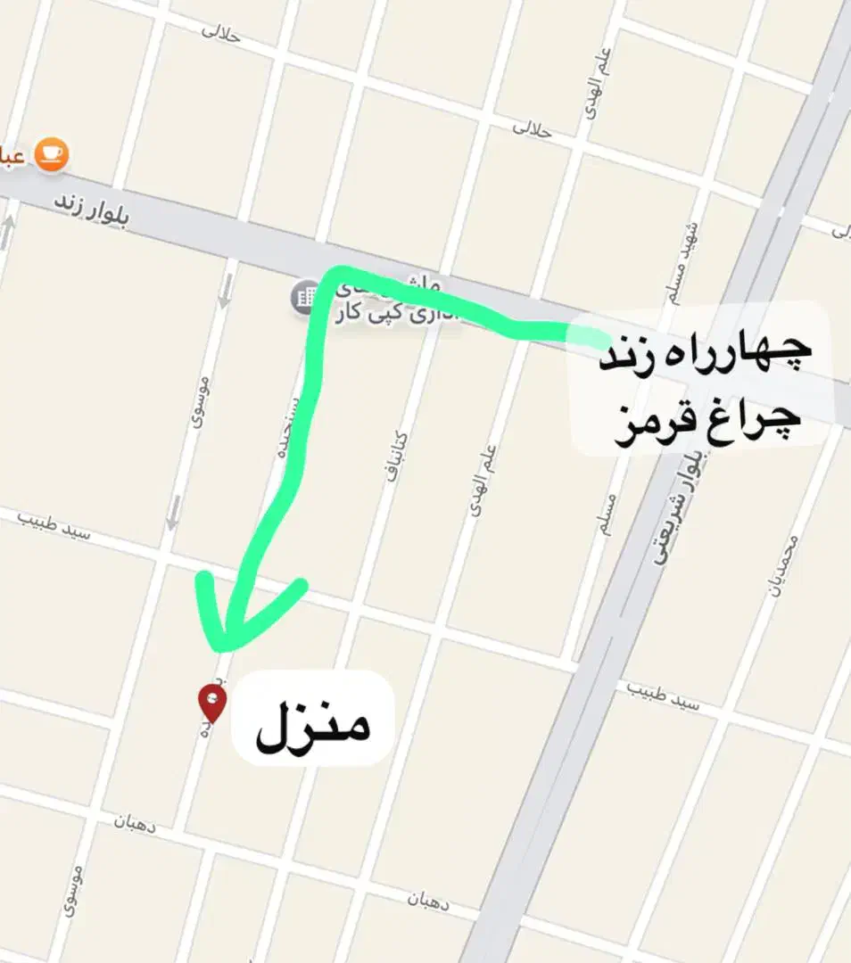 خانه ویلایی کلنگی ۱۸۳ متری خوش نقشه|فروش زمین و ملک کلنگی|اهواز, زندوکیلی|دیوار