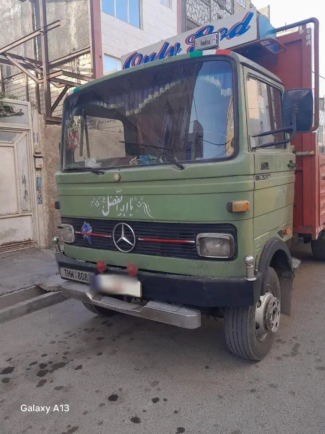 خاور بنز۶۰۸مدل۷۳|خودرو سنگین|فردوسیه, |دیوار