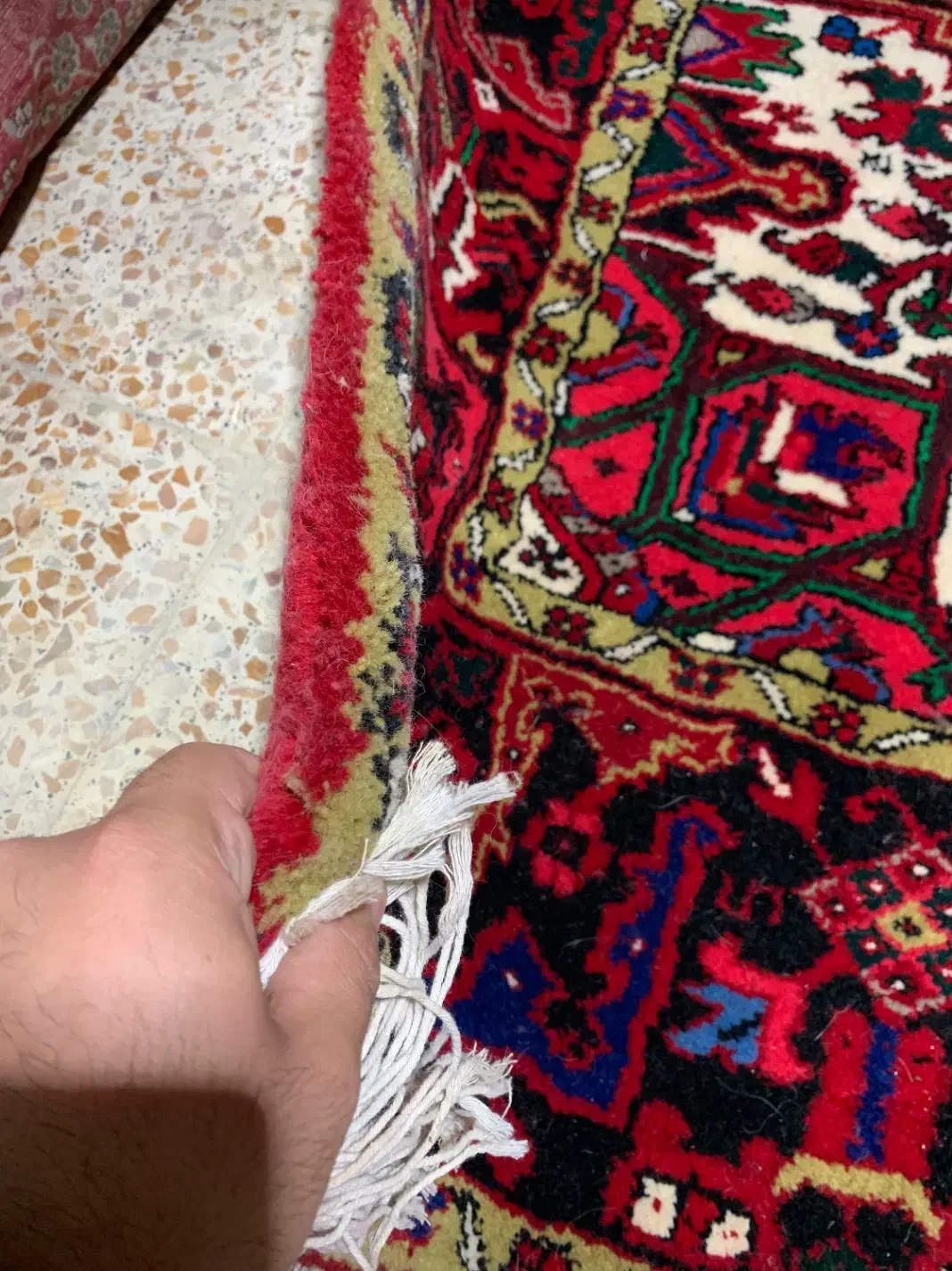 فرش دست باف|فرش|ملکان, |دیوار