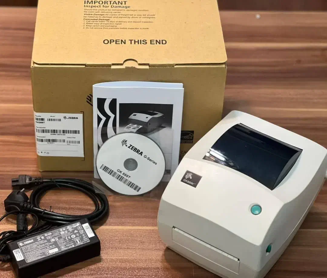 لیبل پرینتر زبرا ۸۸۸ ریبون خور|پرینتر، اسکنر، کپی، فکس|اصفهان, چرخاب|دیوار