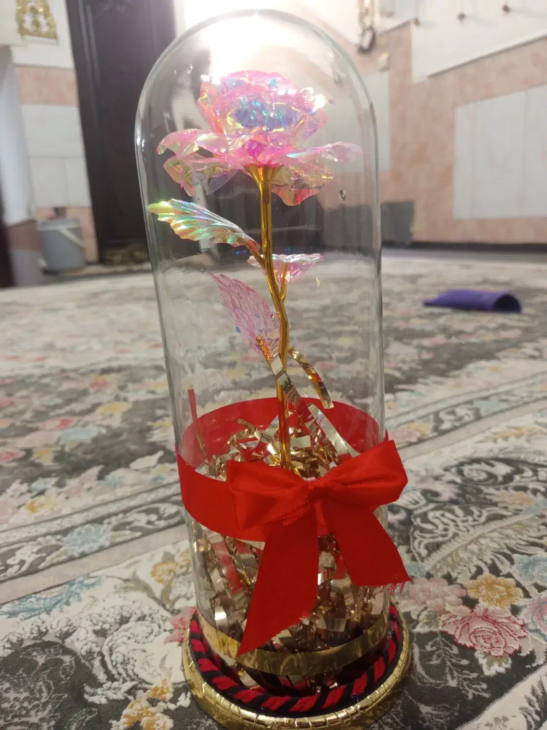 گل شیشه ای|گل مصنوعی|قم, زند آباد|دیوار