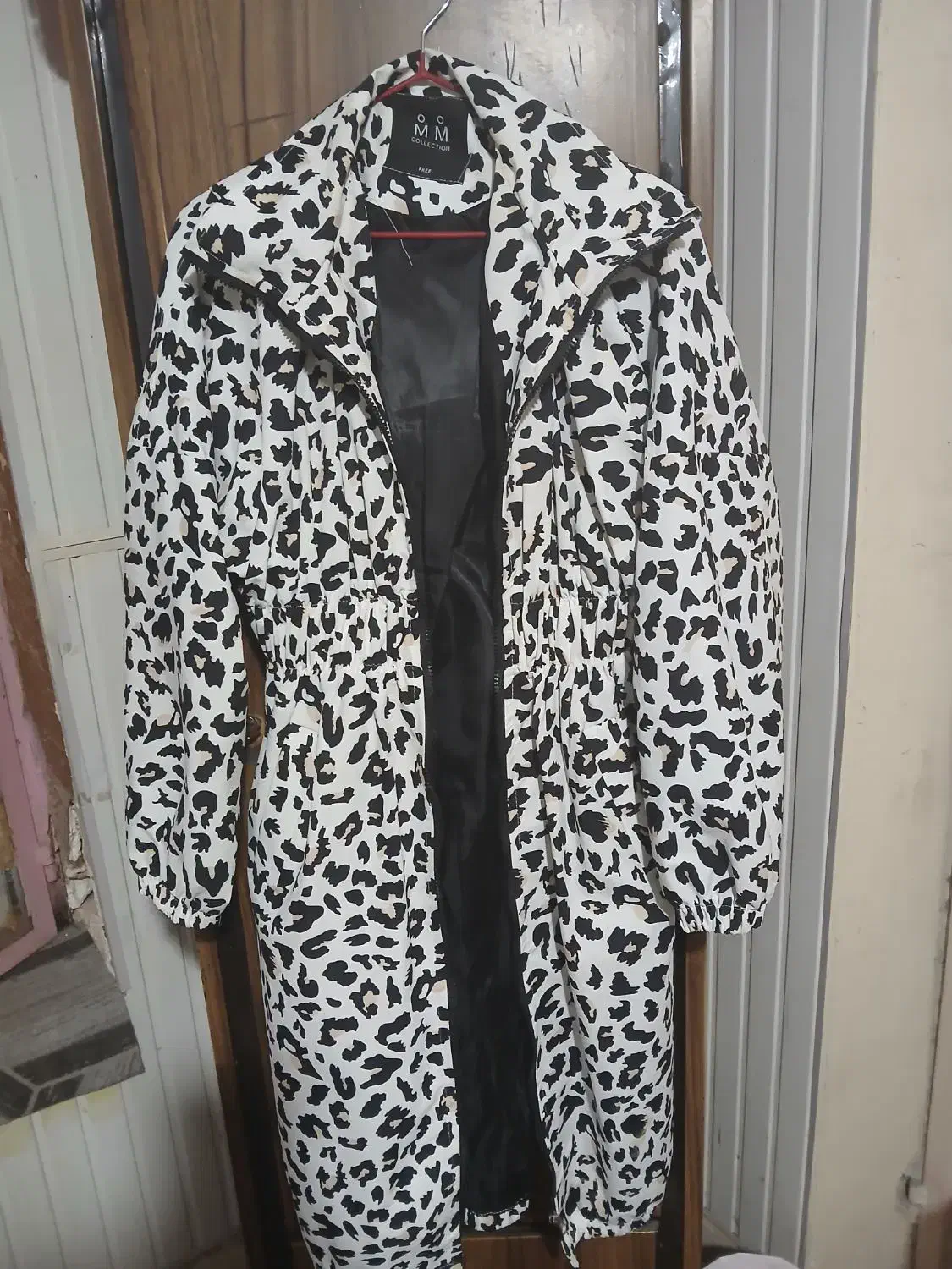 فروش کاپشن طرح پلنگی بدون یکبار استفاده|لباس|دوگنبدان, |دیوار