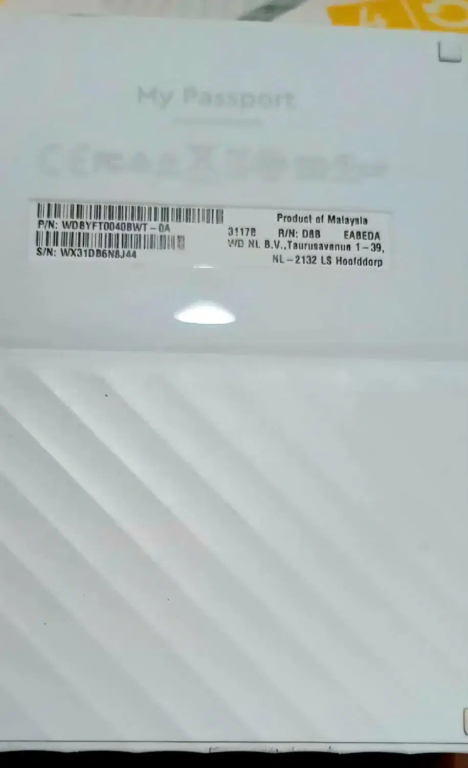 هارد اکسترنال 4 ترا بایت وسترن دیجیتال|قطعات و لوازم جانبی رایانه|اهواز, منازل سپاه|دیوار