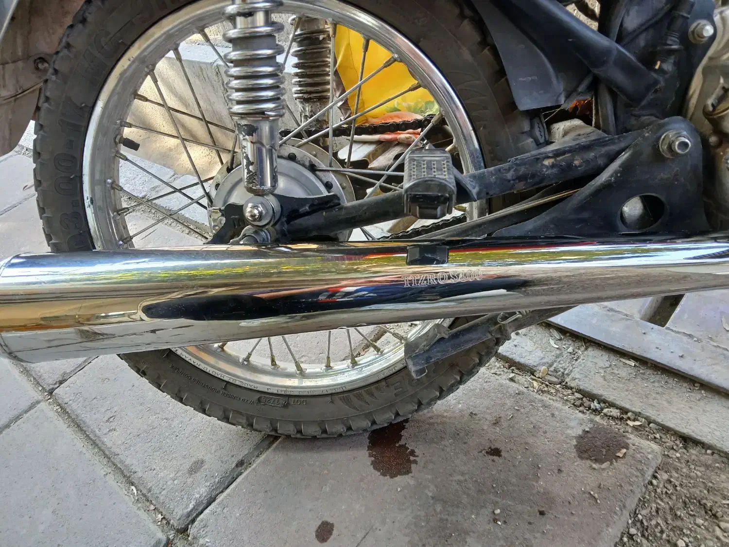 اگزوز موتور هوندا تیزرو S400|قطعات یدکی و لوازم جانبی|محمدیه-قزوین, |دیوار