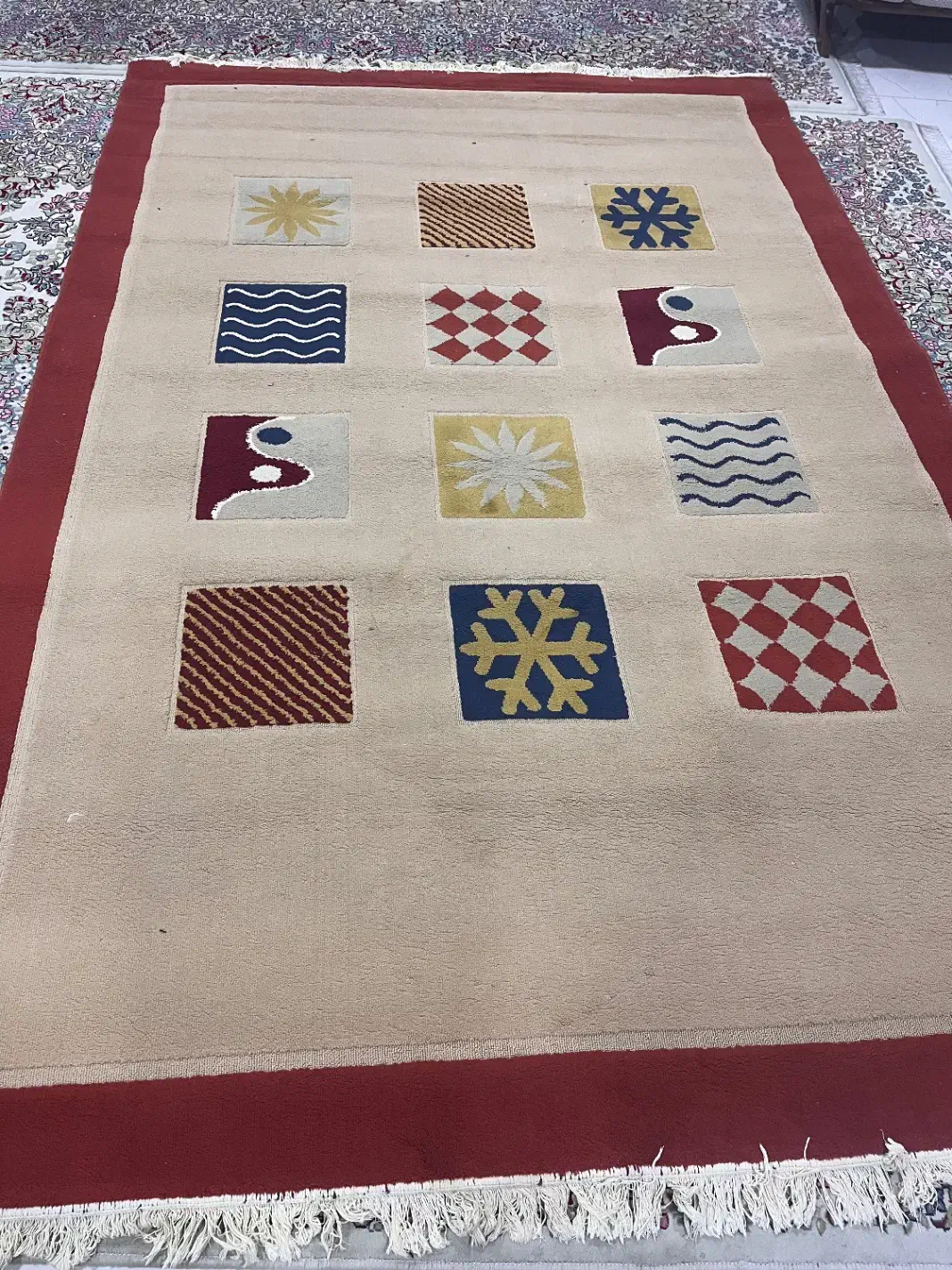 گلیم فرش|گلیم، جاجیم، گبه|شوشتر, |دیوار