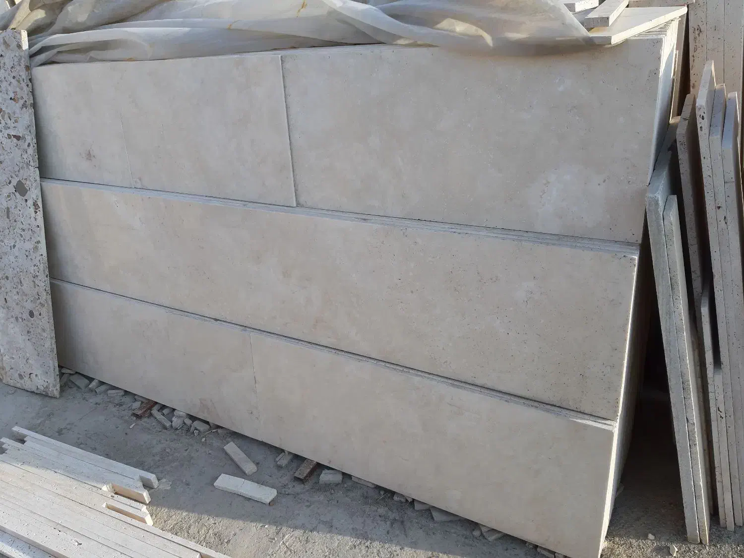 سنگ های ساختمانی نما پله راه پله حیاط|حراج|باقرشهر, |دیوار