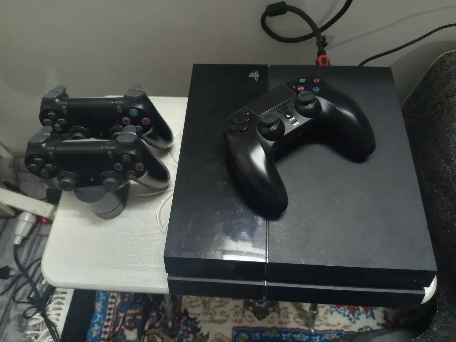 پی اس۴ فت۵۰۰گیگ سه دسته|کنسول، بازی ویدئویی و آنلاین|اصفهان, همت‌آباد|دیوار