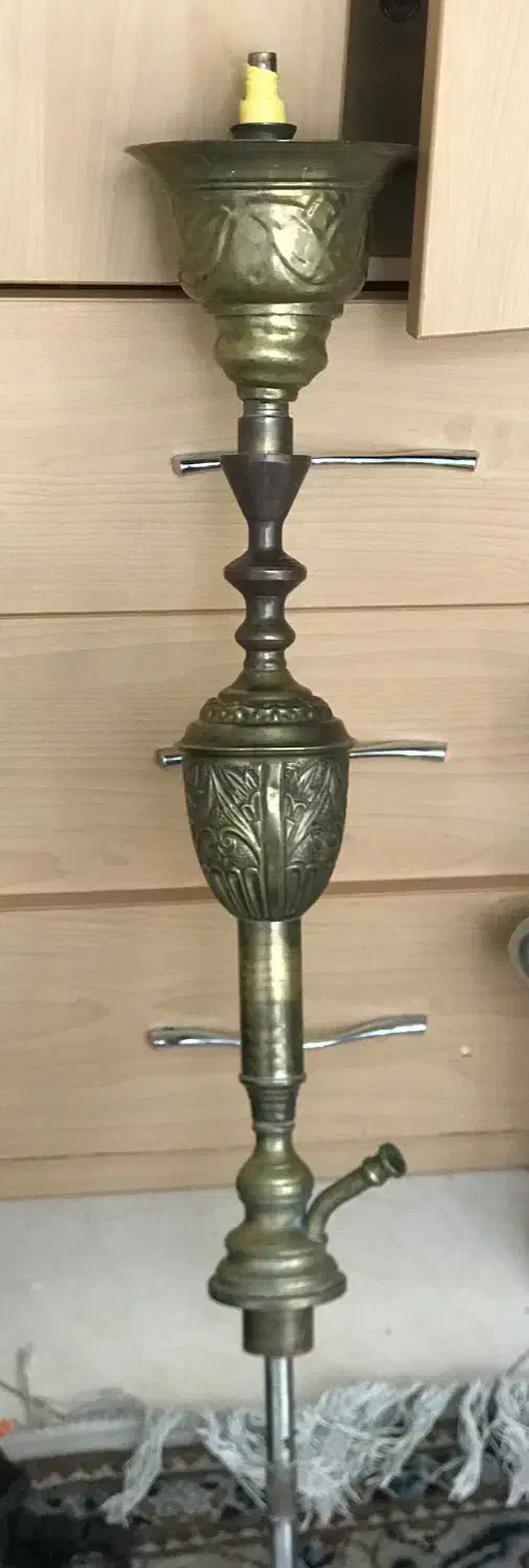 قلیان عربی برنج،مس|صنایع دستی و سایر لوازم تزئینی|تهران, سردارجنگل|دیوار