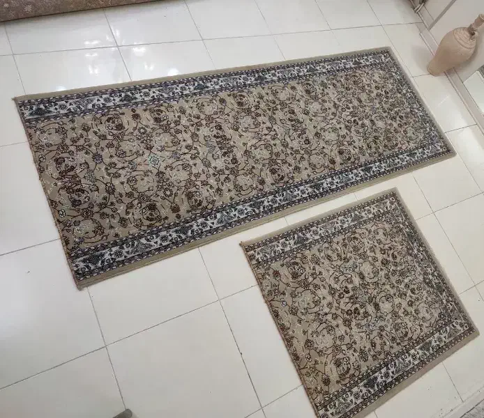 کناره گردویی نسکافه ای قهوه ای|فرش|مشهد, سمزقند|دیوار