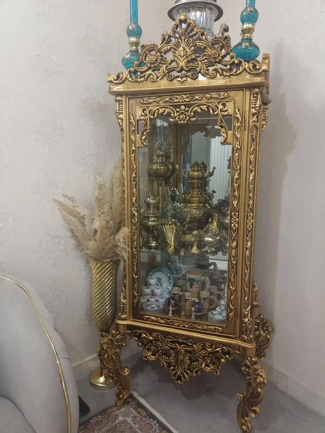 ویترین چوب راش|بوفه، ویترین، کنسول|قم, لسانی|دیوار