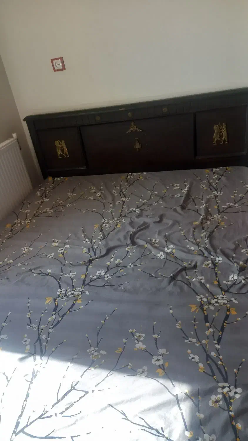 فروش تخت دونفره وتشک|تخت و سرویس خواب|یزد, |دیوار