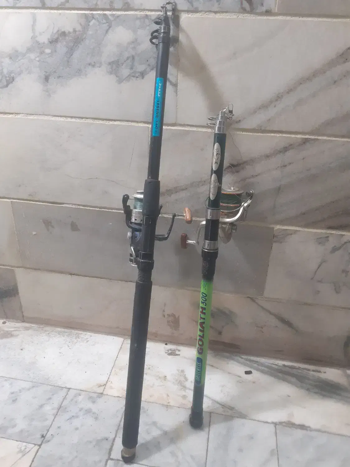 دو عدد لنسر ماهی گیری برند ژاپن|ماهیگیری|ری, دولتآباد|دیوار