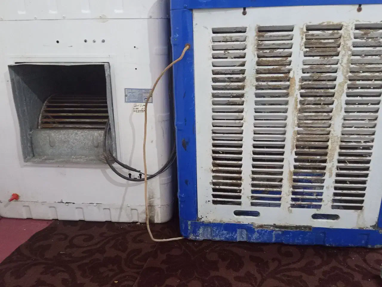 کولر ۳۵۰۰ در حد نو و تمیز|کولر آبی|رباط‌کریم, الارد|دیوار