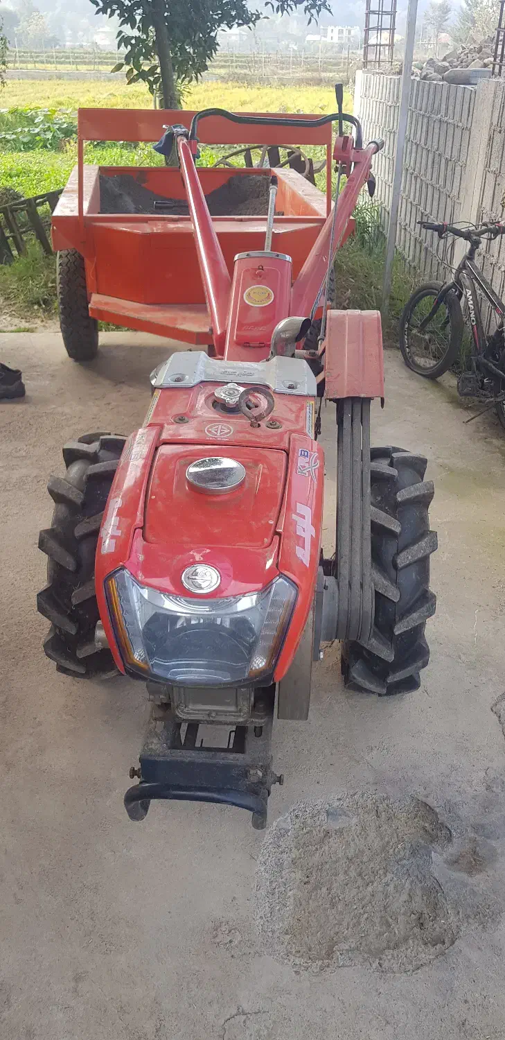 تیلر ۱۴ اسب مزرعه با تمامی ادبات کشاورزی|ماشین‌آلات صنعتی|گوراب زرمیخ, |دیوار