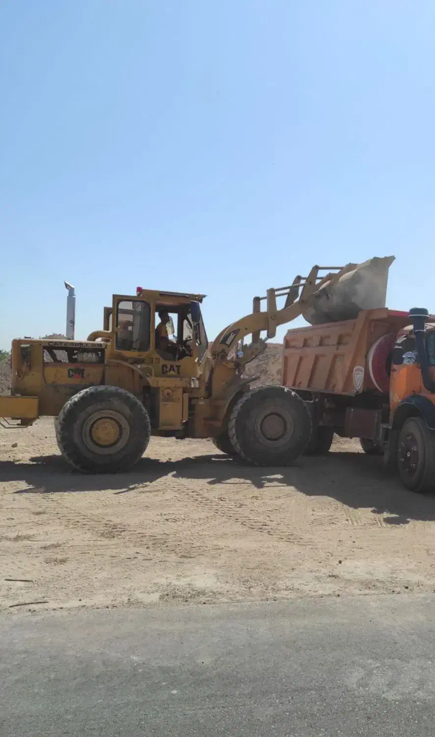 اجاره لودر و بیل بکهو و کمپرسی|خدمات حمل و نقل|صفادشت, |دیوار