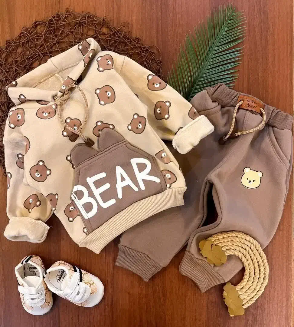 پوشاک ونوس ترکونده ، هودی شلوار توکرکی دو رو چاپ|کفش و لباس بچه|قم, حنیف نژاد|دیوار