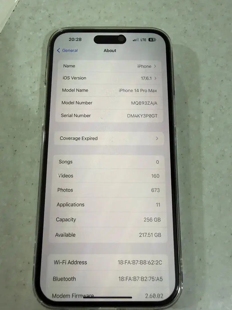 ۱۴ پرومکس ۲ سیم ۲۵۶ ریجستر شده|موبایل|بندرعباس, |دیوار