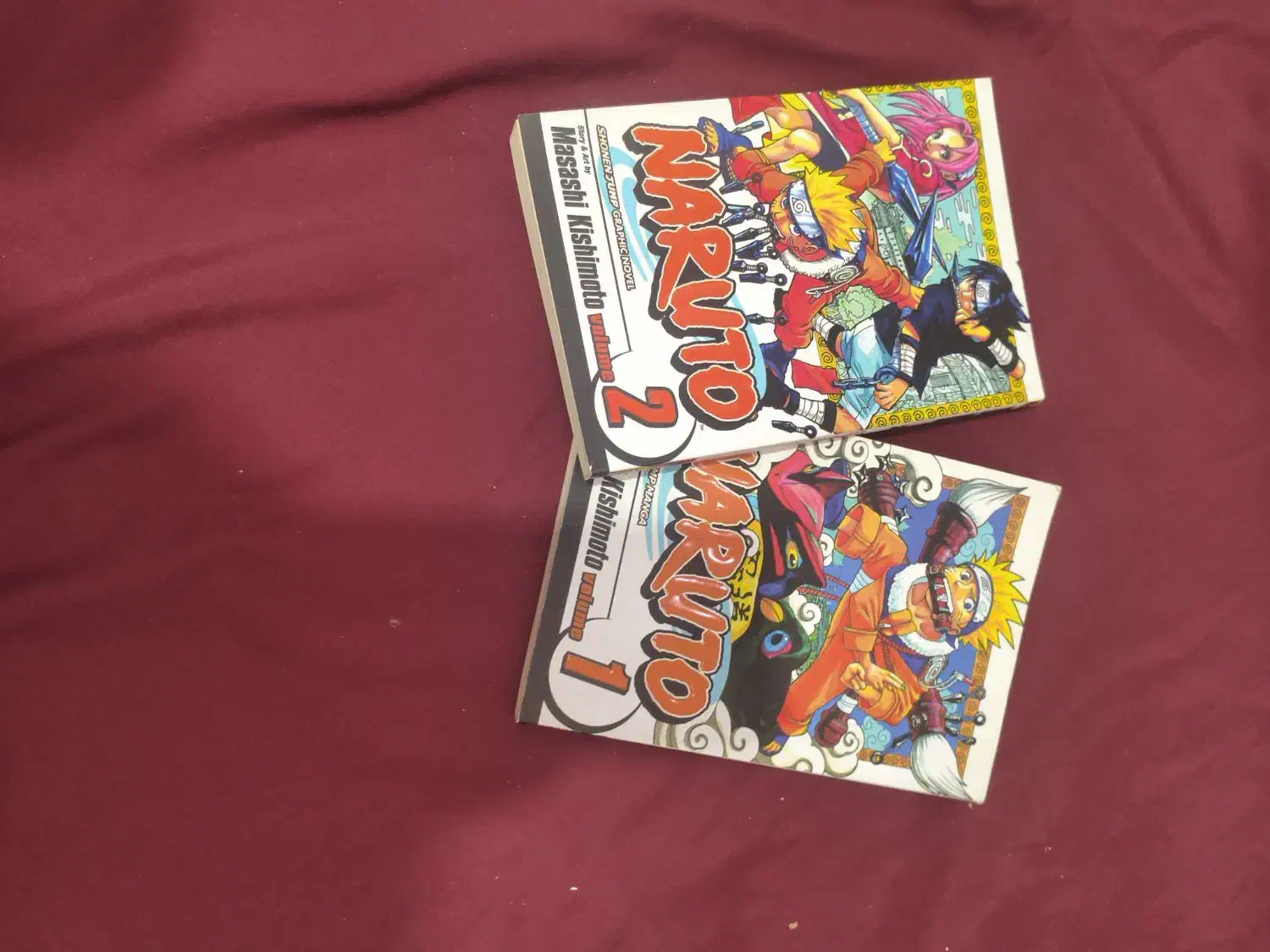 دو جلد مانگا ناروتو|کتاب و مجله ادبی|شهریار, شهریار|دیوار