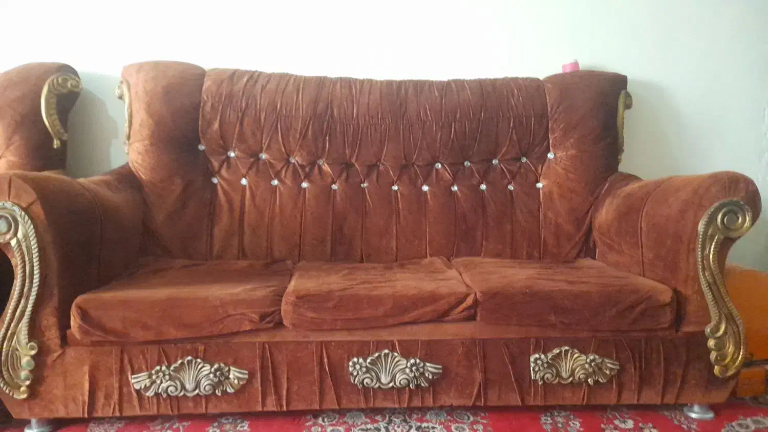 مبل هفت ۷ نفره|مبلمان خانگی و میز عسلی|کاشمر, |دیوار