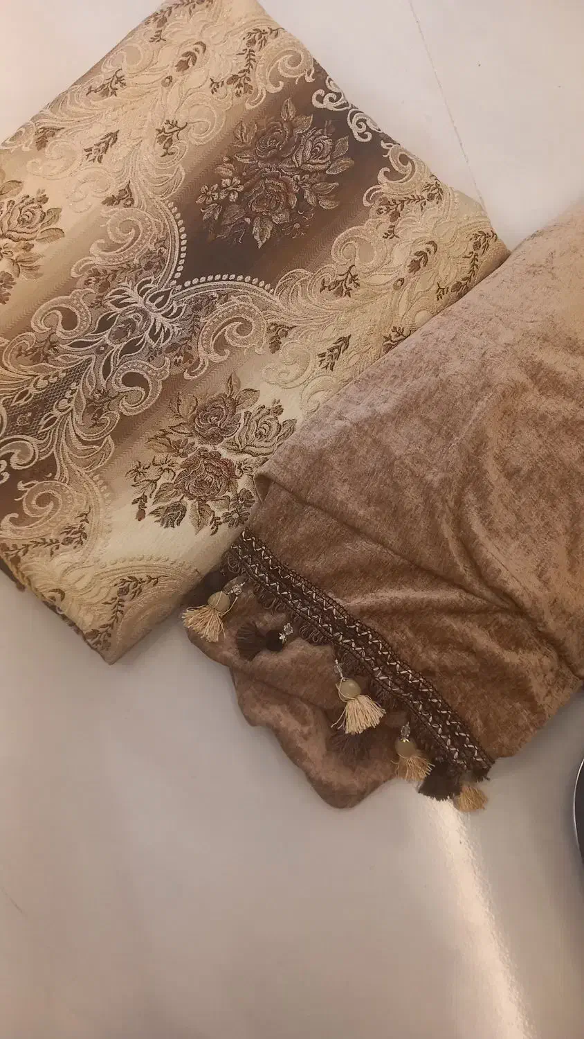 حراج پرده‌ و دستک|پرده، رانر، رومیزی|مشهد, نوید|دیوار