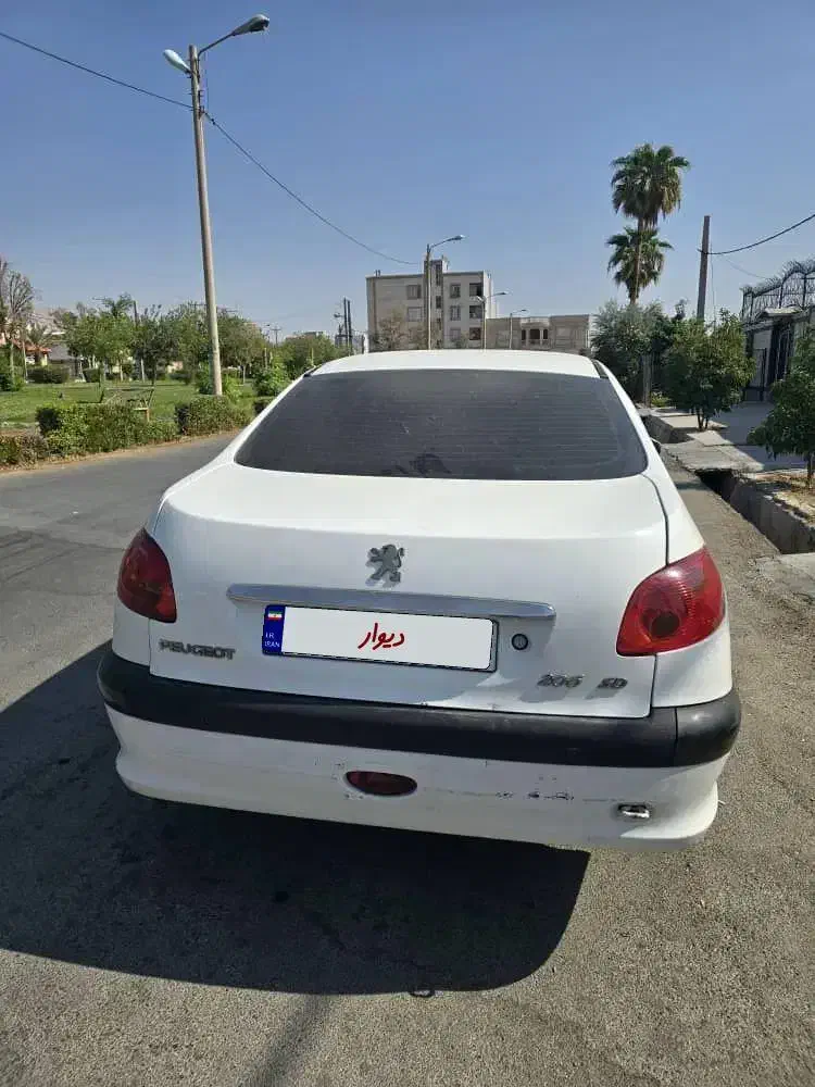 206 sd مدل 94|خودرو سواری و وانت|دوگنبدان, |دیوار