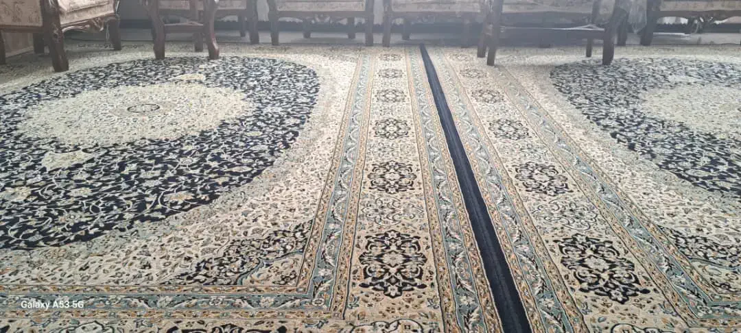 یک جفت قالی 12متری|فرش|شیراز, شهرک برف فروشان|دیوار