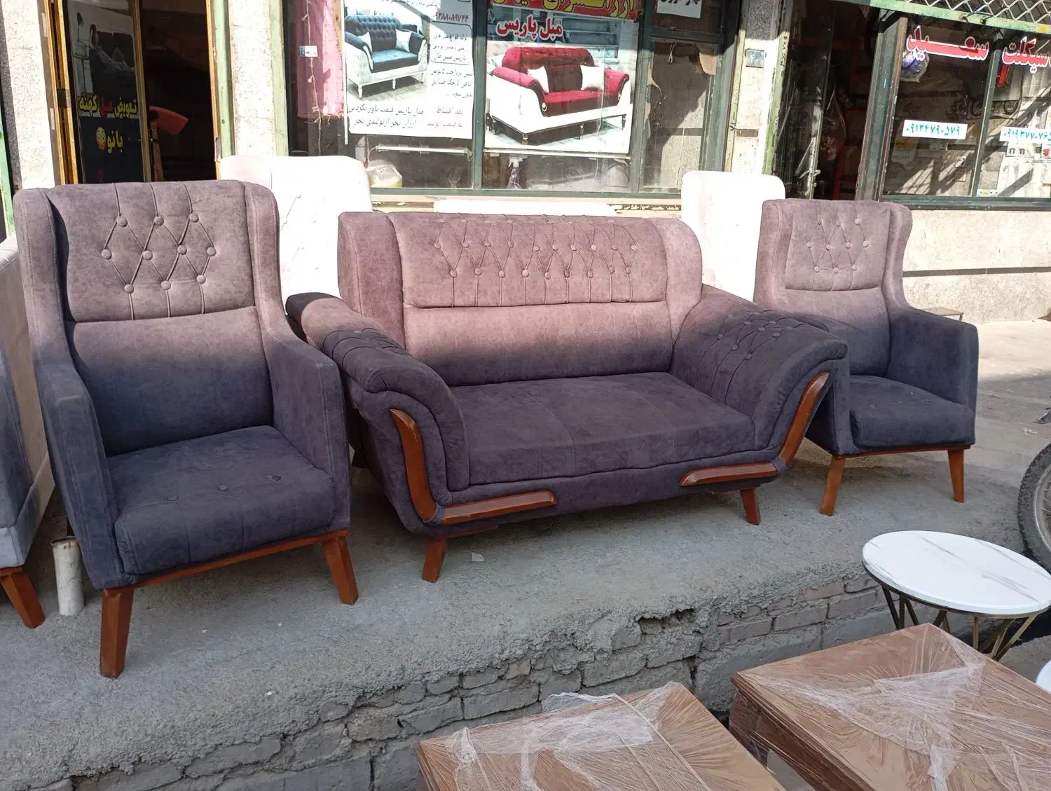 مدل مارشال 7نفره درحدنو قیمت مناسب|مبلمان خانگی و میز عسلی|نسیم‌شهر, |دیوار