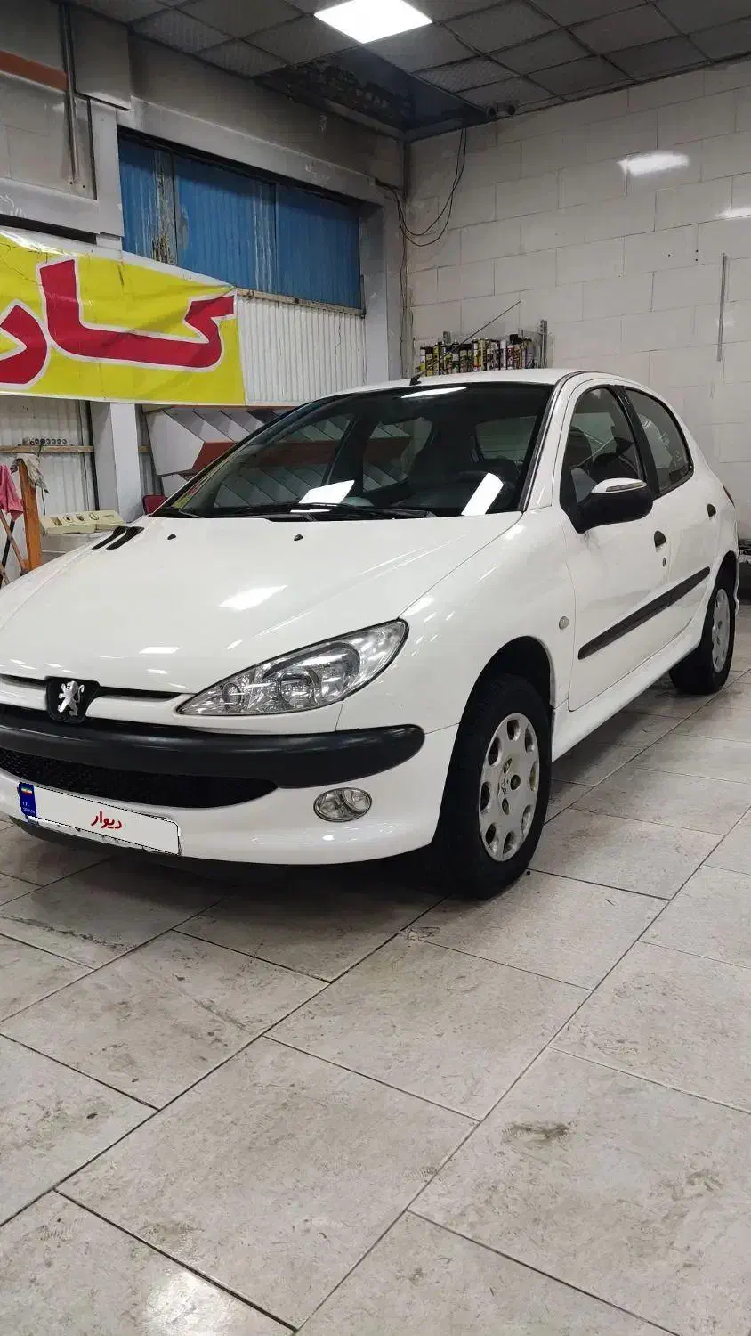 پژو206سال89|خودرو سواری و وانت|کاشان, شهرک خاتم الانبیا (مسکن ملی کاشان)|دیوار