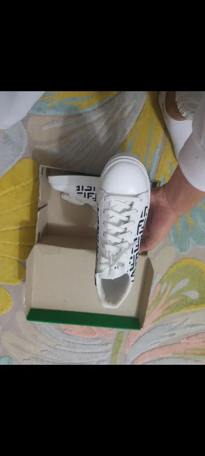 کفش مدل ونس سفید مشکی|کیف، کفش، کمربند|جلفا, |دیوار