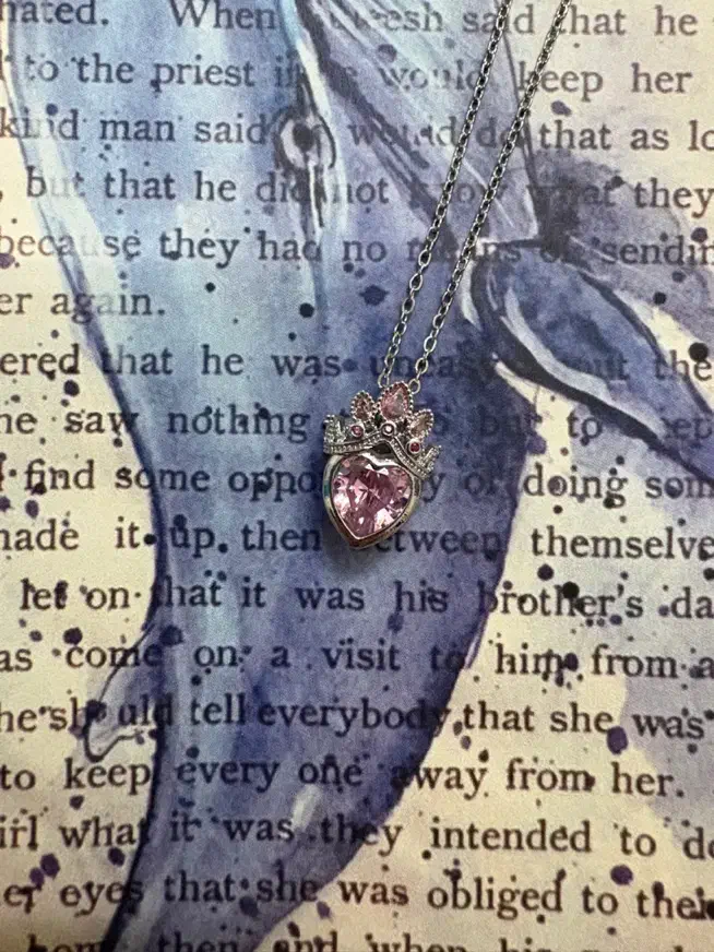 گردنبند جواهری قلب راپونزل رنگثابت استیل|بدلیجات|تهران, امام زاده حسن|دیوار