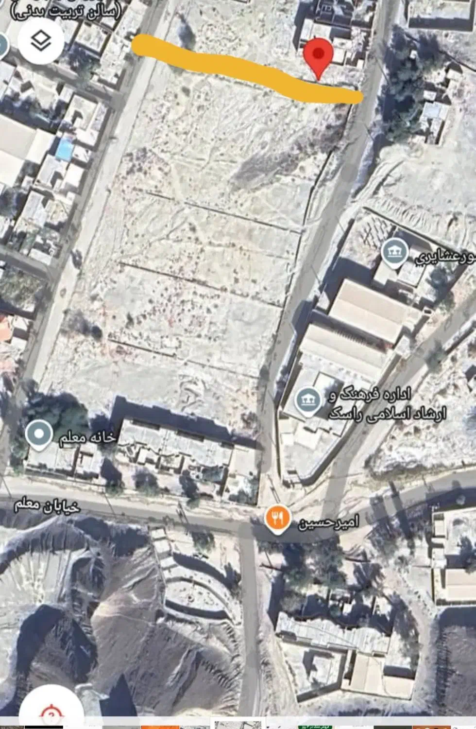 ۵۰۰ زمین خیابان معلم|فروش زمین و ملک کلنگی|راسک, |دیوار