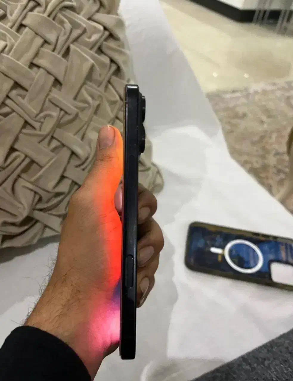 ایفون 16پرو مکس باطری 100|موبایل|کرمان, |دیوار