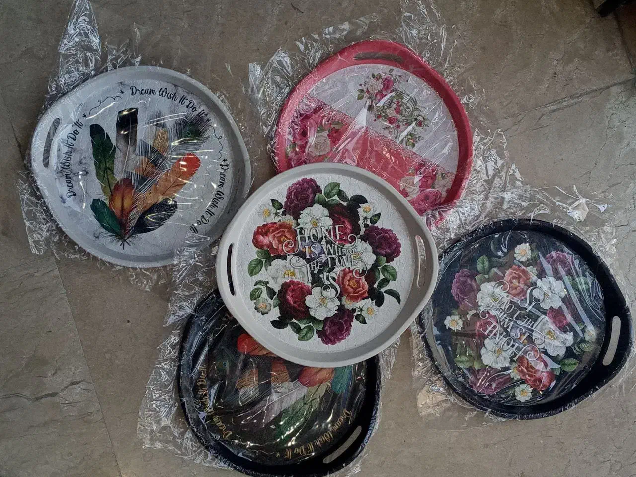 بشقاب پلاستیکی|ظروف سرو و پذیرایی|کیش, |دیوار